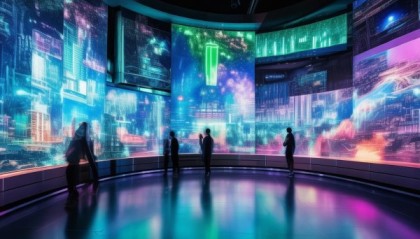 全球科技创新的数字展，未来创新的数字场景